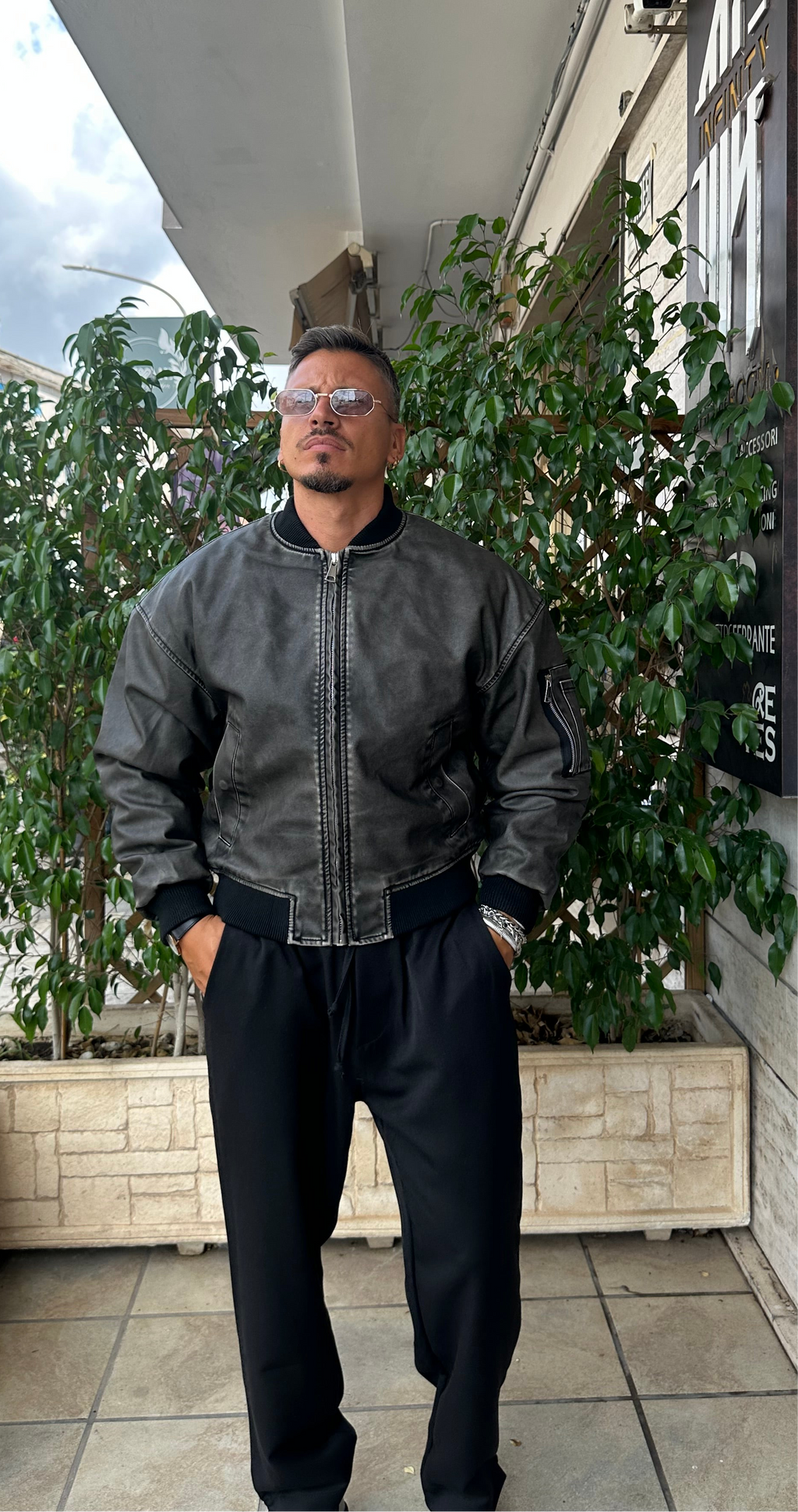 Chiodo ecopelle Mod Zara